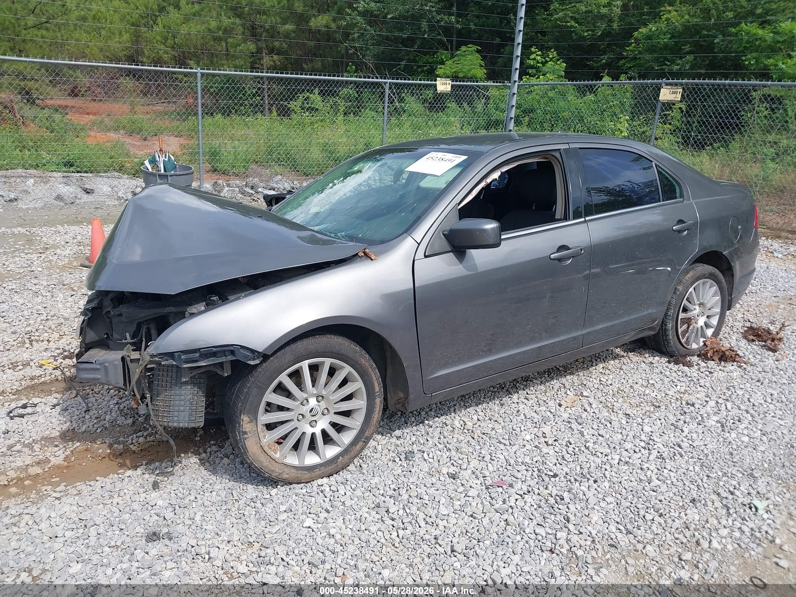 2011 Ford Fusion Se Gray vin: 3FAHP0HAXBR281695