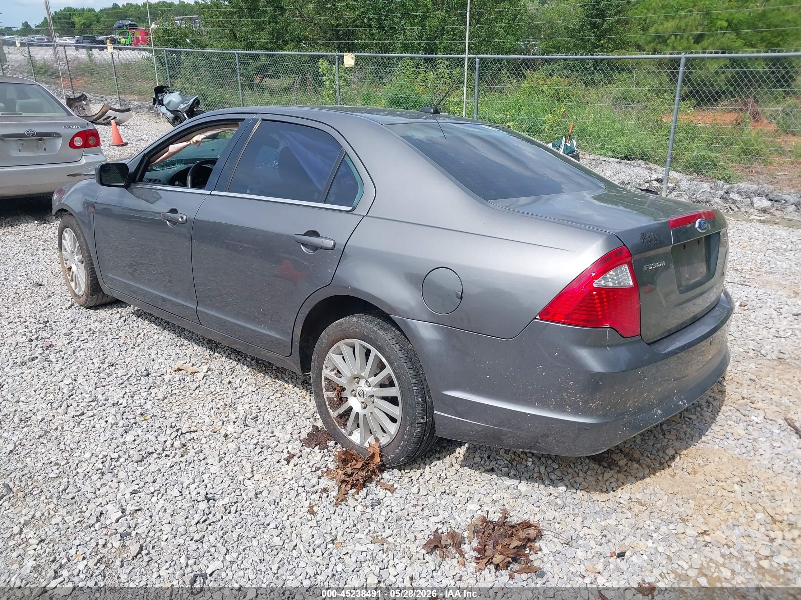 2011 Ford Fusion Se Gray vin: 3FAHP0HAXBR281695