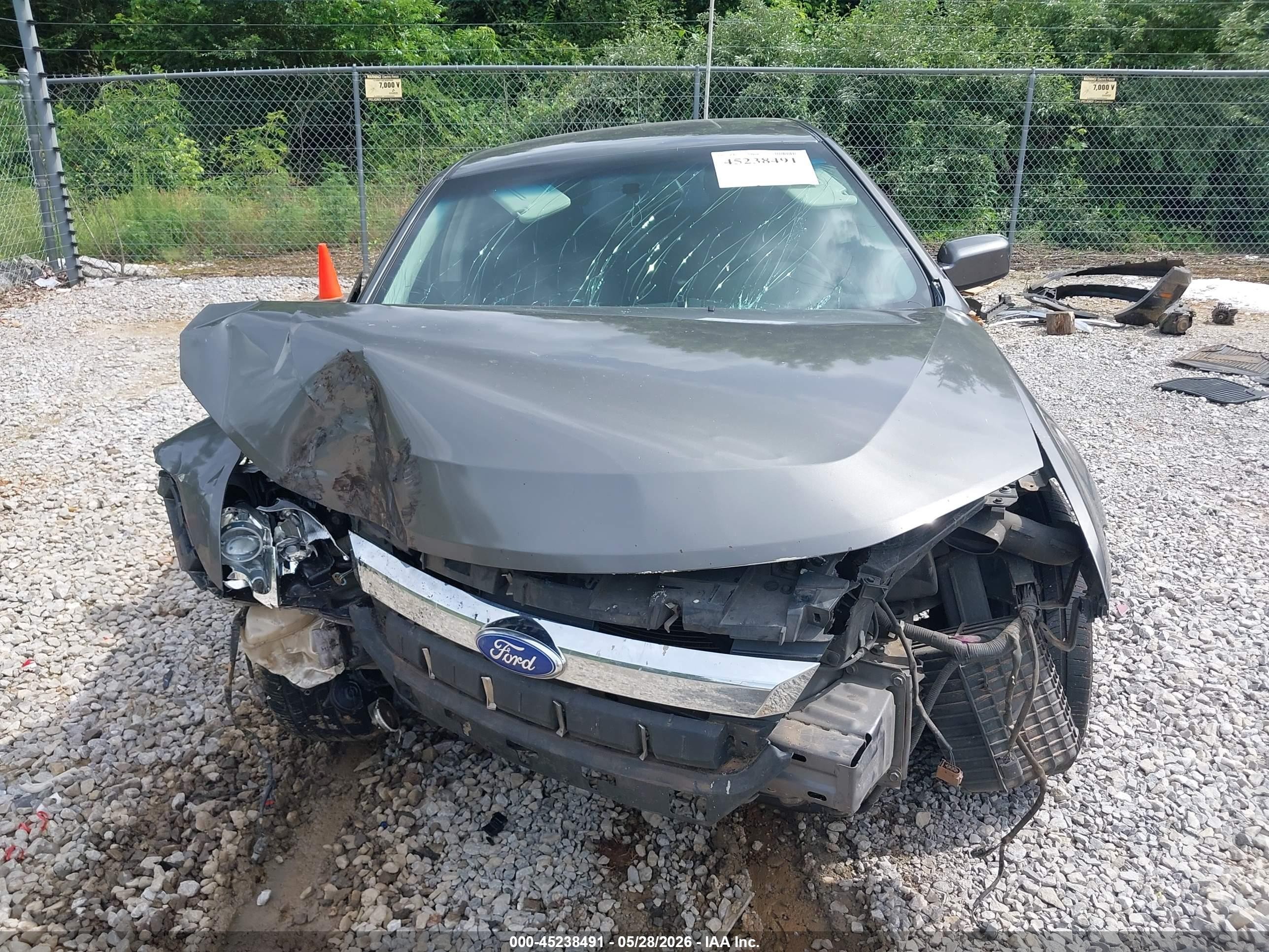 2011 Ford Fusion Se Gray vin: 3FAHP0HAXBR281695