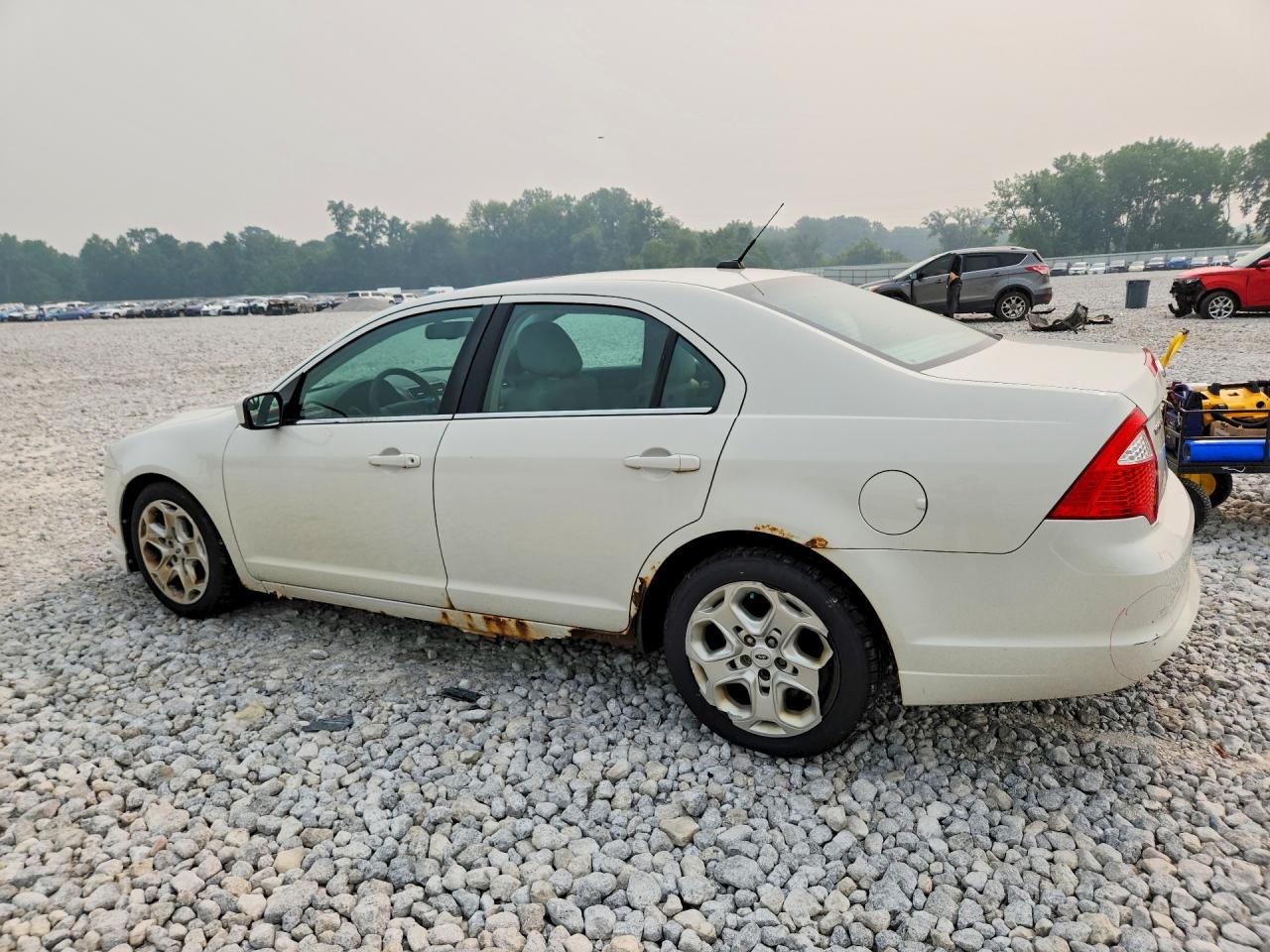 2011 Ford Fusion Se Белый vin: 3FAHP0HAXBR285407