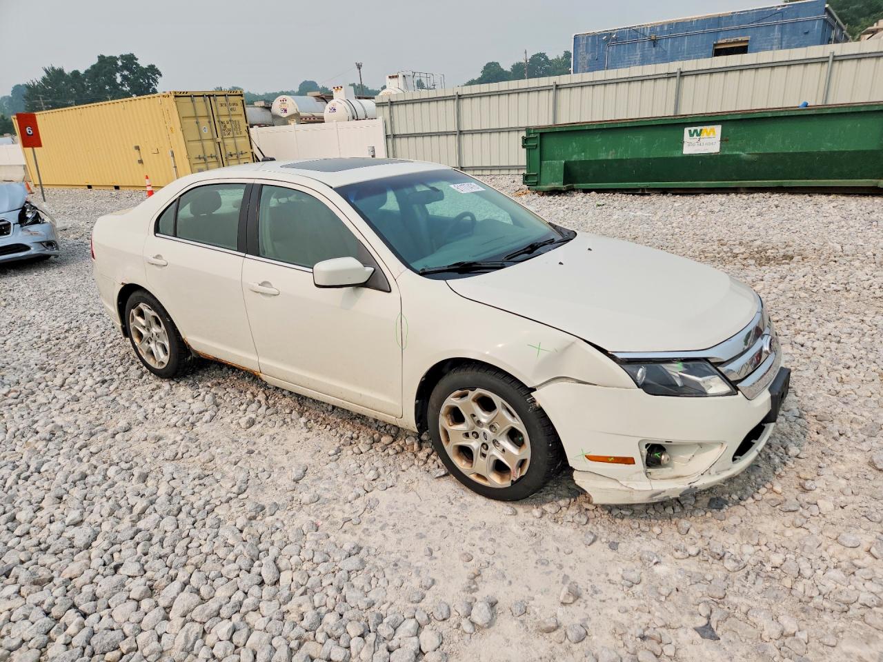 2011 Ford Fusion Se Белый vin: 3FAHP0HAXBR285407