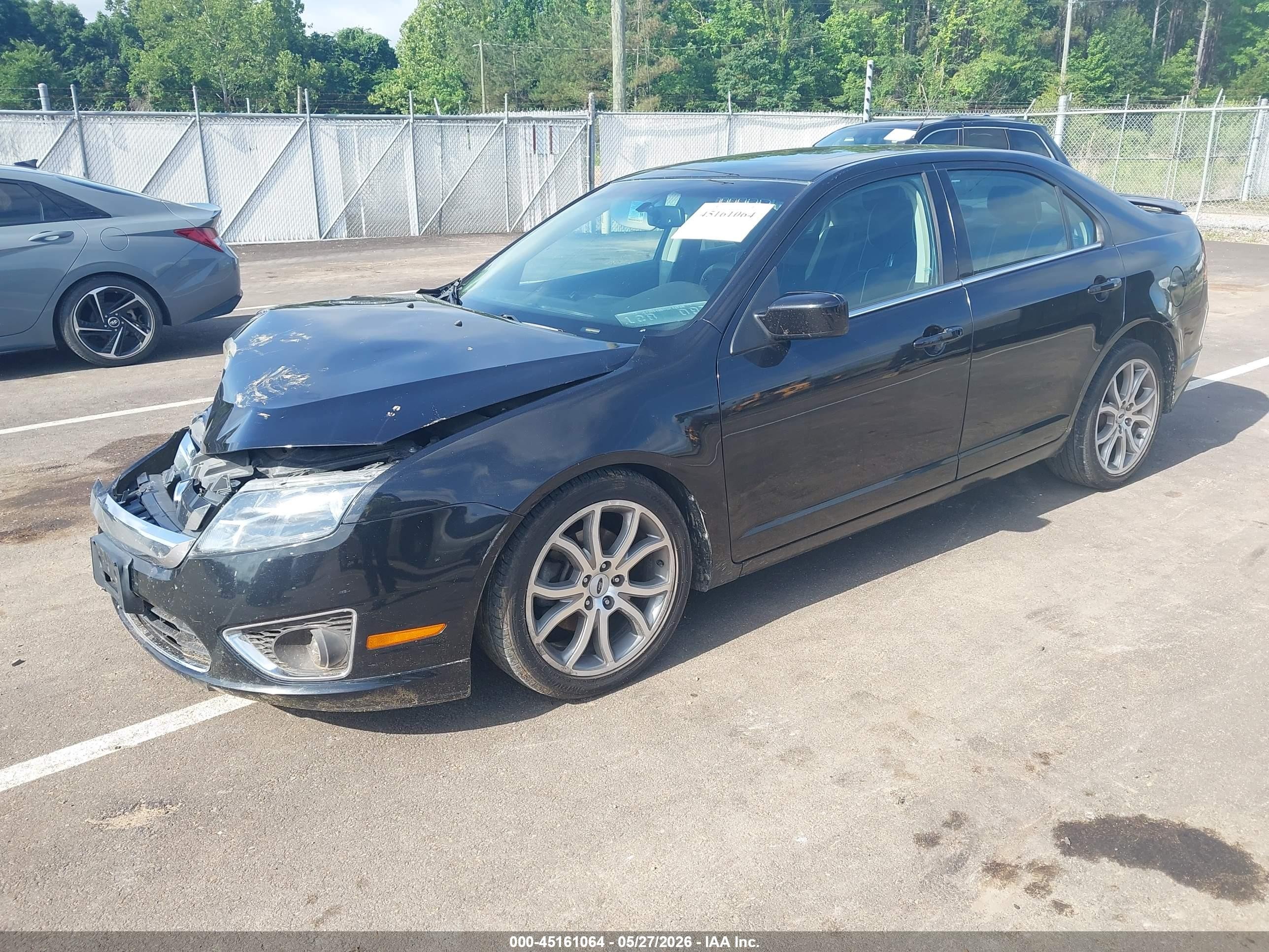 2011 Ford Fusion Se Black vin: 3FAHP0HAXBR290039