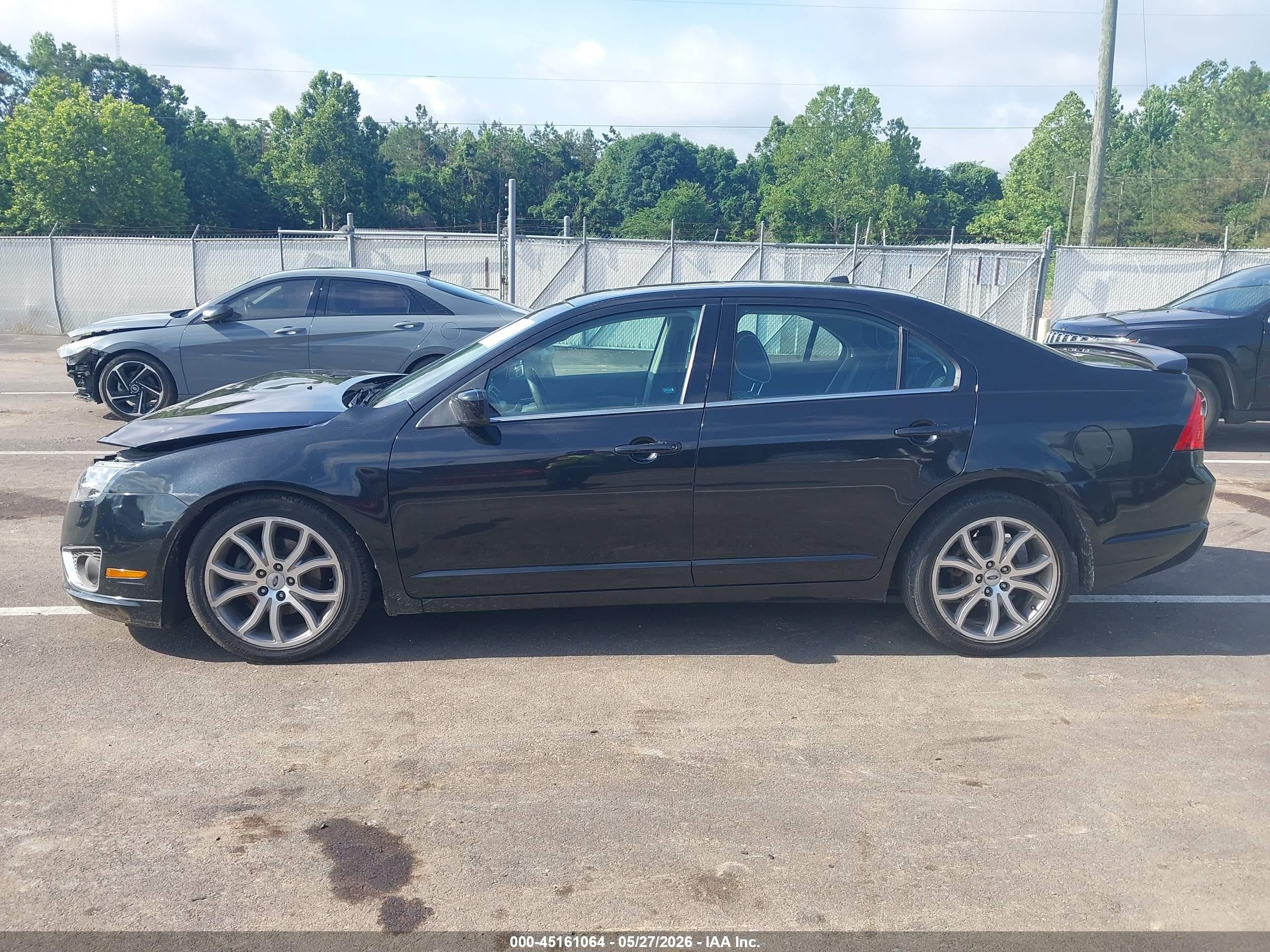 2011 Ford Fusion Se Black vin: 3FAHP0HAXBR290039