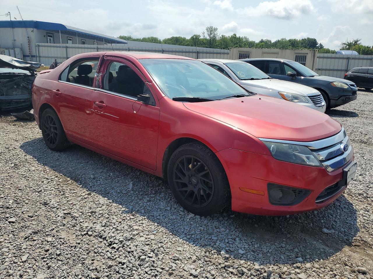 2011 Ford Fusion Se Red vin: 3FAHP0HAXBR291353