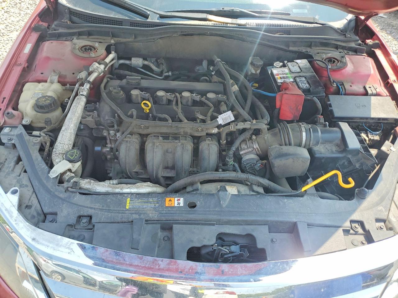 2011 Ford Fusion Se Red vin: 3FAHP0HAXBR291353