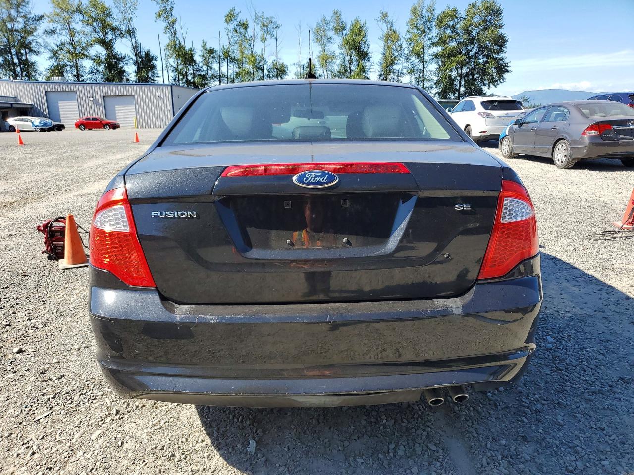 2011 Ford Fusion Se Black vin: 3FAHP0HAXBR320673