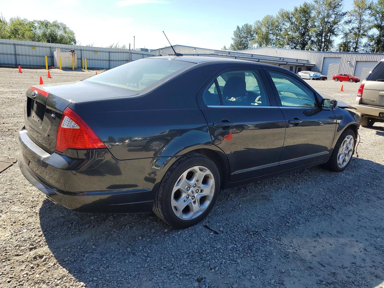 2011 Ford Fusion Se Black vin: 3FAHP0HAXBR320673