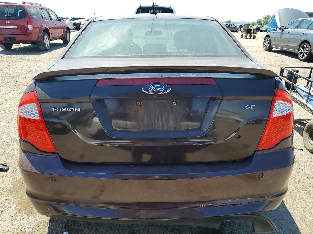 2011 Ford Fusion Se Purple vin: 3FAHP0HAXBR326876