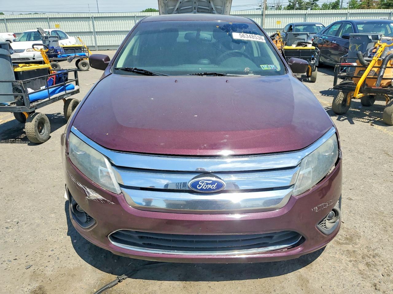 2011 Ford Fusion Se Purple vin: 3FAHP0HAXBR326876