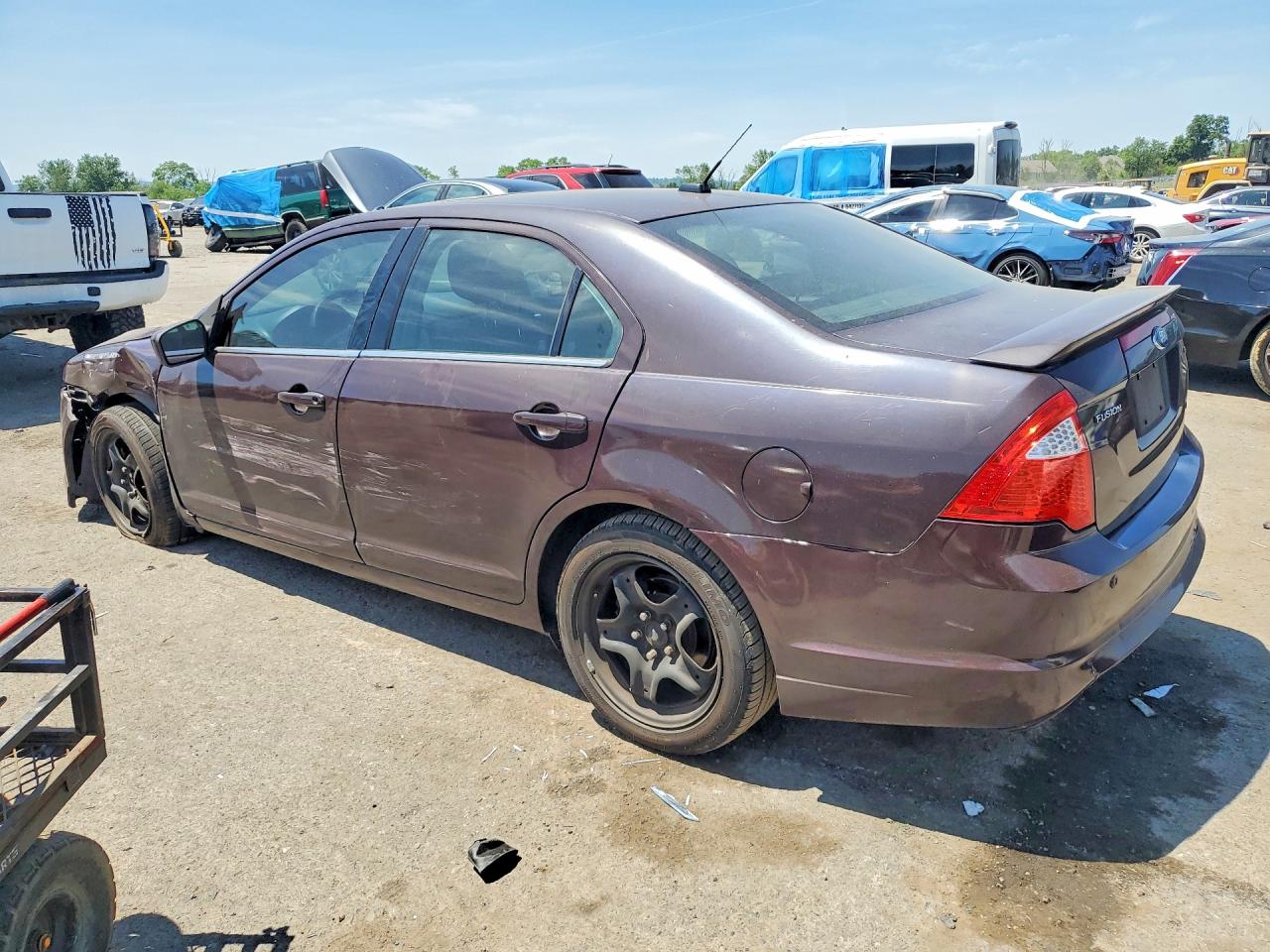 2011 Ford Fusion Se Purple vin: 3FAHP0HAXBR326876