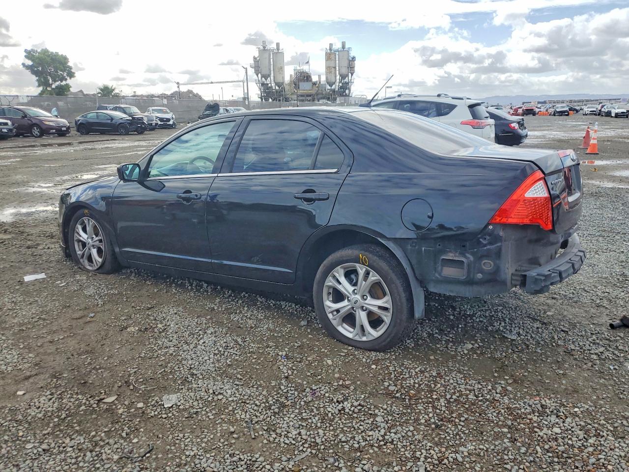 2012 Ford Fusion Se Black vin: 3FAHP0HAXCR138313