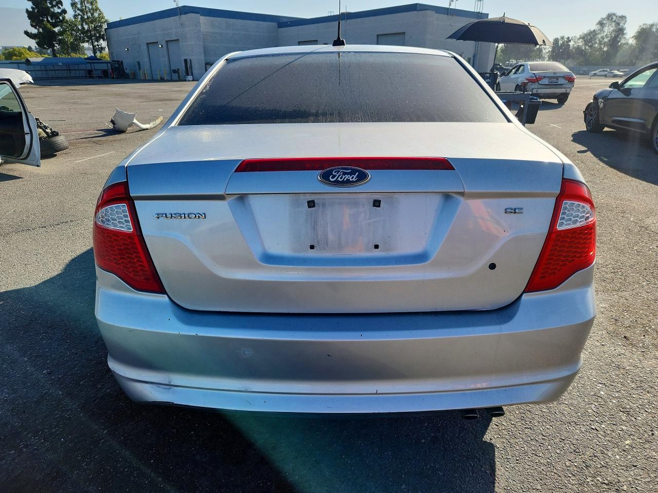 2012 Ford Fusion Se Silver vin: 3FAHP0HAXCR145200