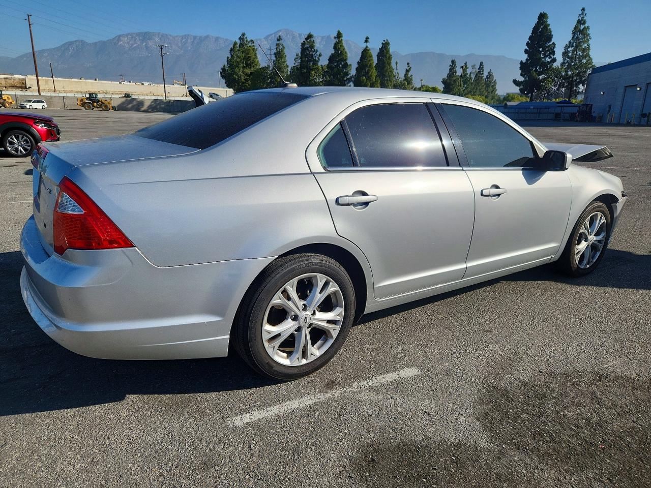 2012 Ford Fusion Se Silver vin: 3FAHP0HAXCR145200