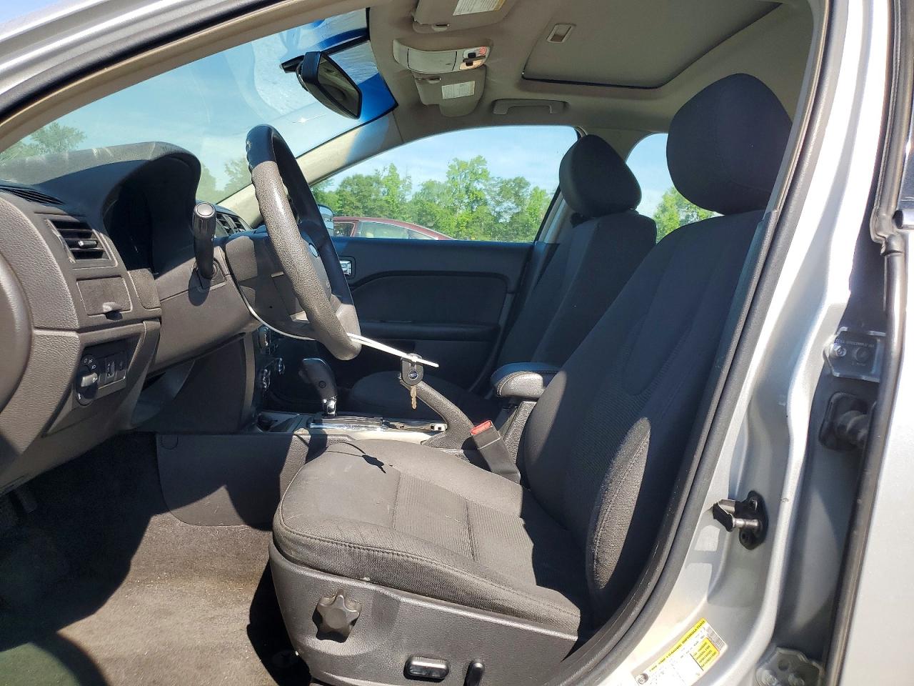 2012 Ford Fusion Se Silver vin: 3FAHP0HAXCR209476