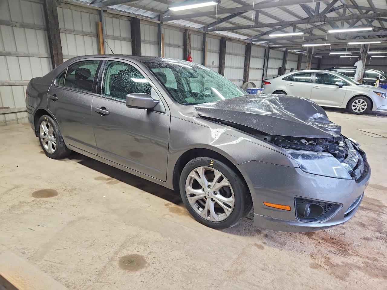 2012 Ford Fusion Se Серый vin: 3FAHP0HAXCR222518