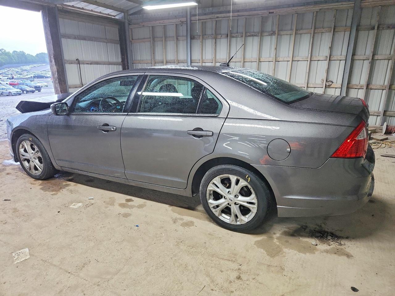 2012 Ford Fusion Se Серый vin: 3FAHP0HAXCR222518