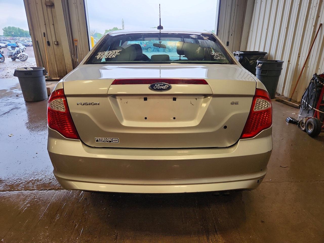 2012 Ford Fusion Se Silver vin: 3FAHP0HAXCR229596