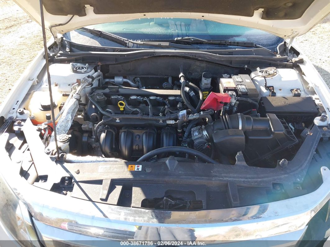 2012 Ford Fusion Se Белый vin: 3FAHP0HAXCR233308
