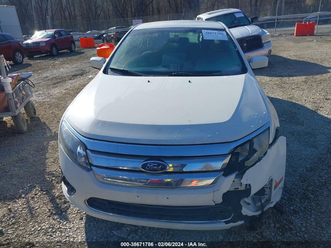 2012 Ford Fusion Se Белый vin: 3FAHP0HAXCR233308