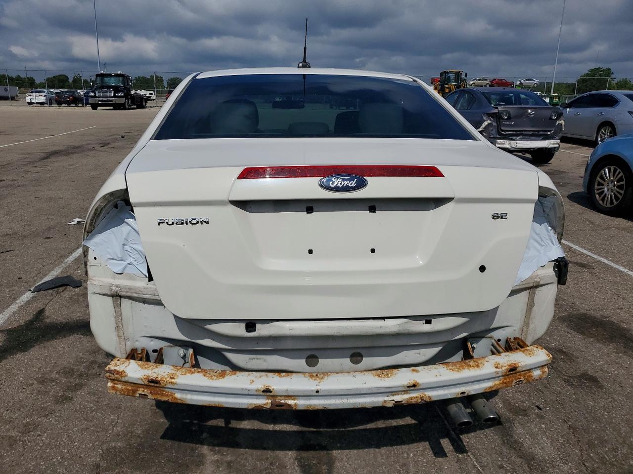 2012 Ford Fusion Se Белый vin: 3FAHP0HAXCR233308