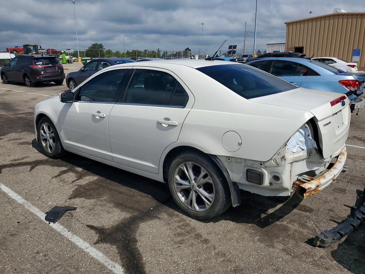 2012 Ford Fusion Se Белый vin: 3FAHP0HAXCR233308