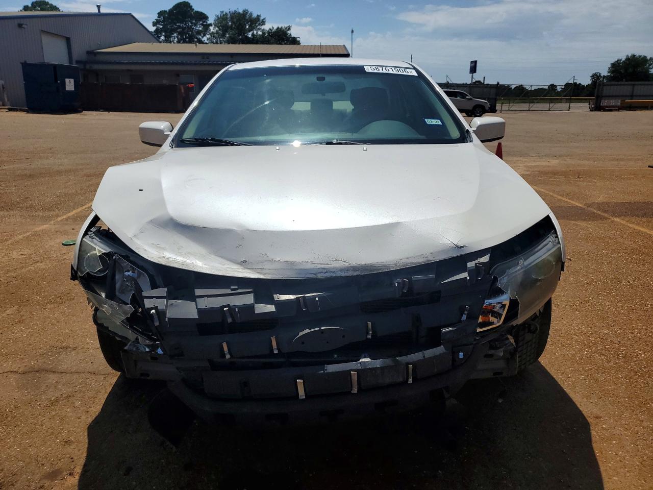 2012 Ford Fusion Se White vin: 3FAHP0HAXCR239688