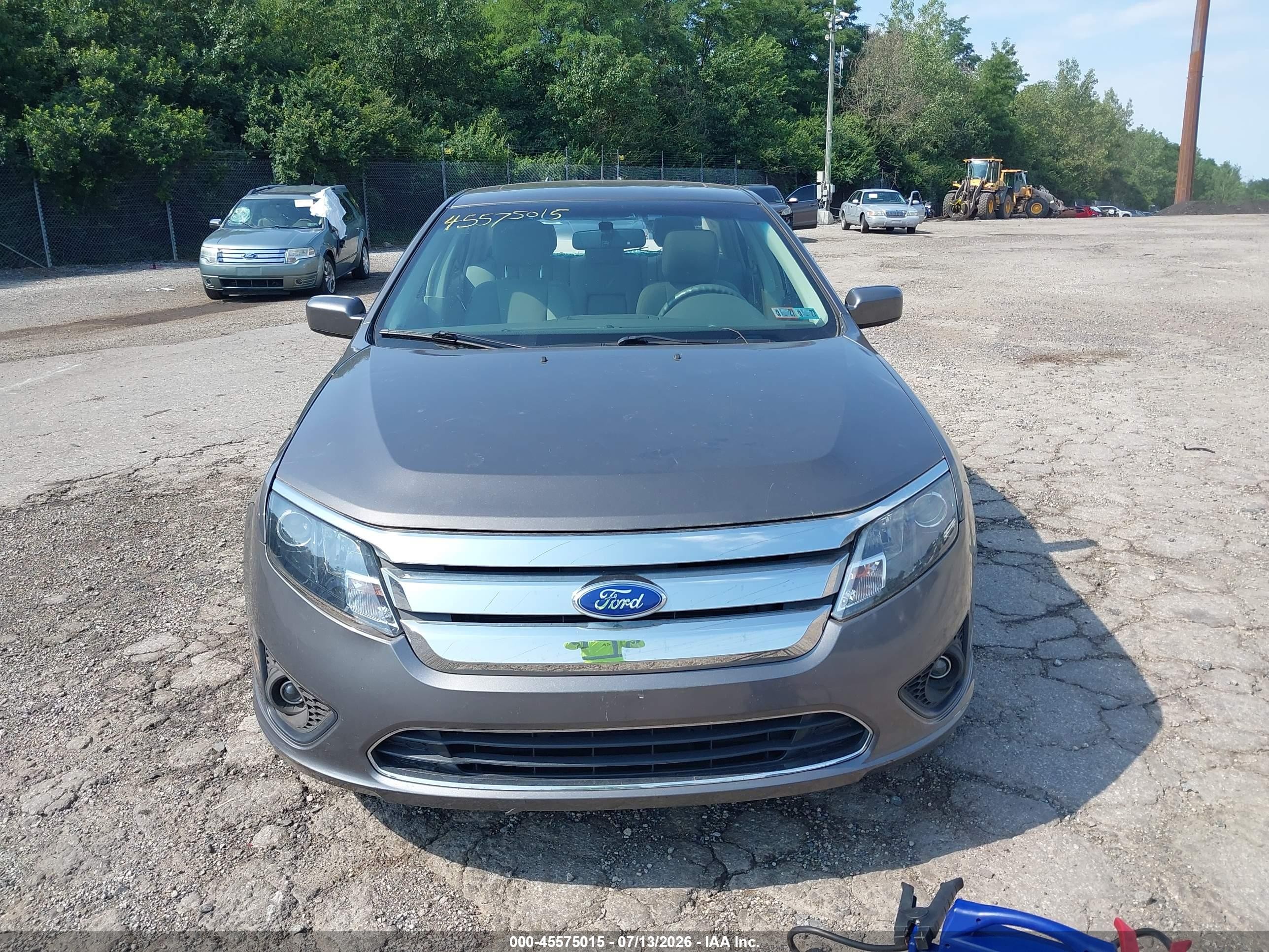 2012 Ford Fusion Se Gray vin: 3FAHP0HAXCR253672