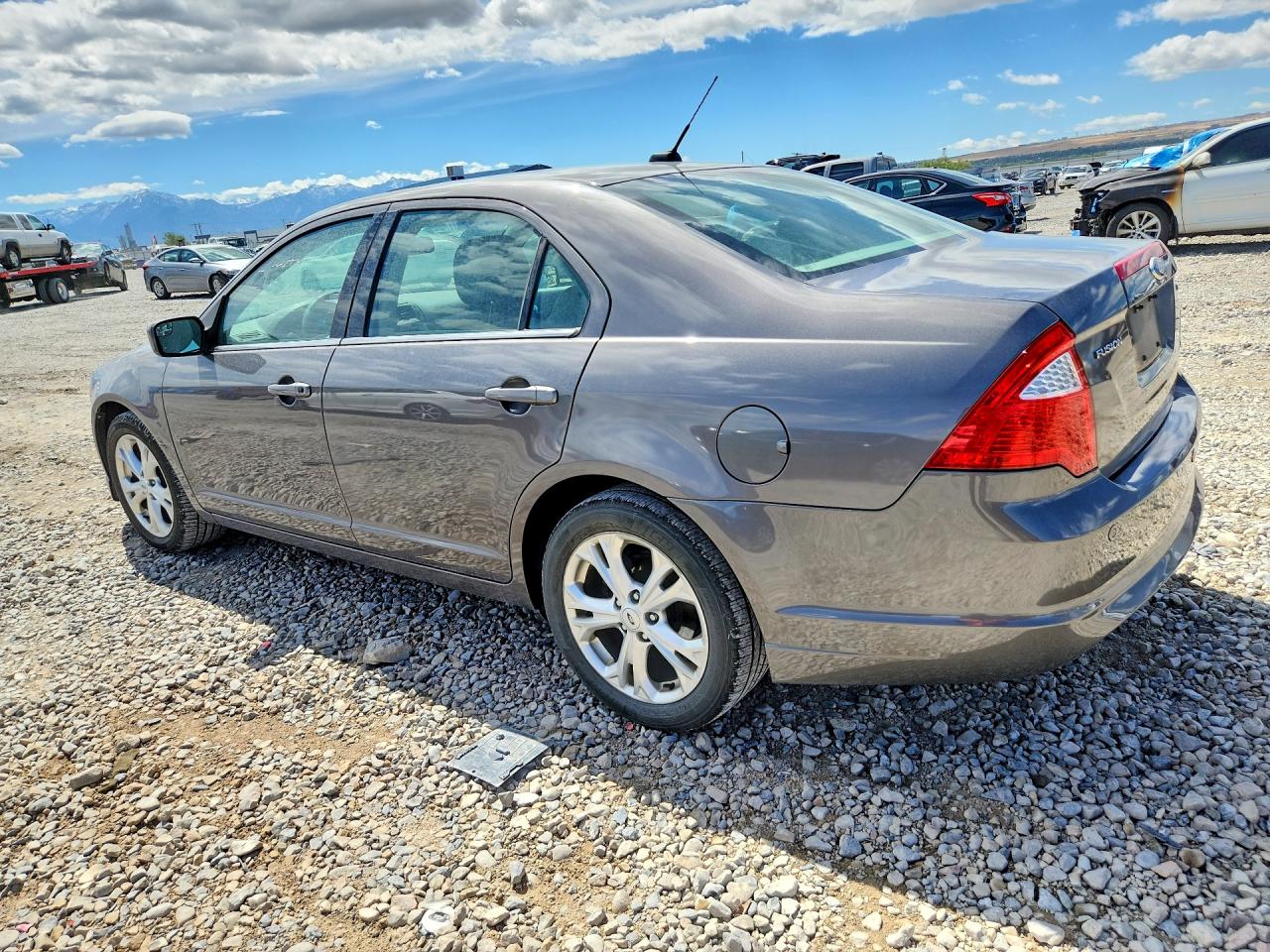 2012 Ford Fusion Se Серый vin: 3FAHP0HAXCR259844