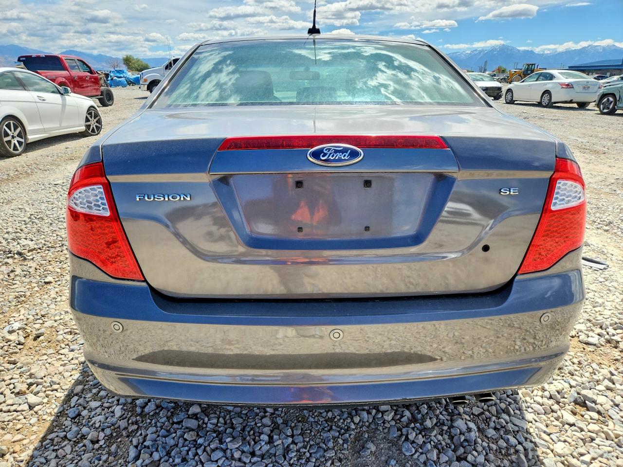 2012 Ford Fusion Se Серый vin: 3FAHP0HAXCR259844