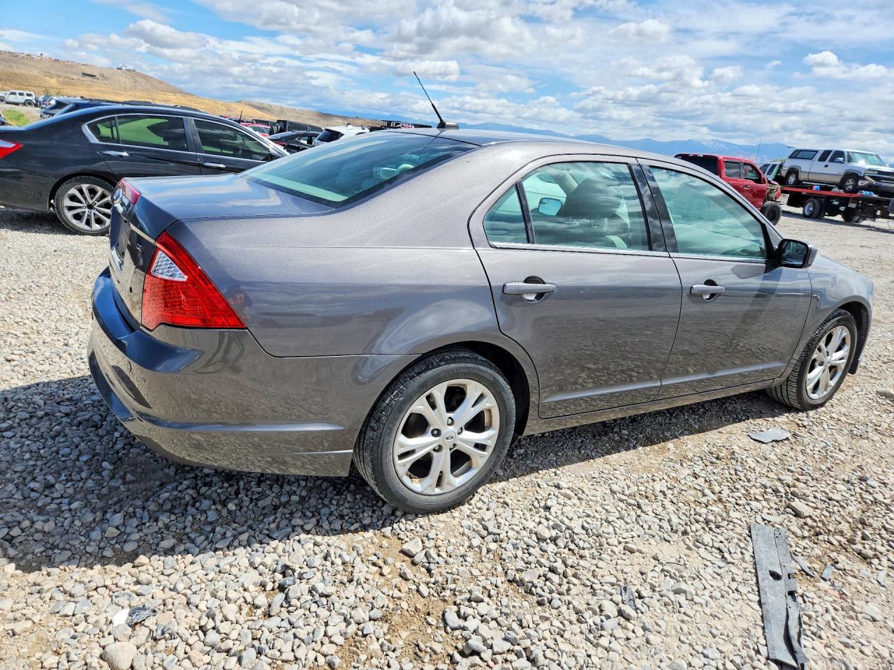 2012 Ford Fusion Se Серый vin: 3FAHP0HAXCR259844