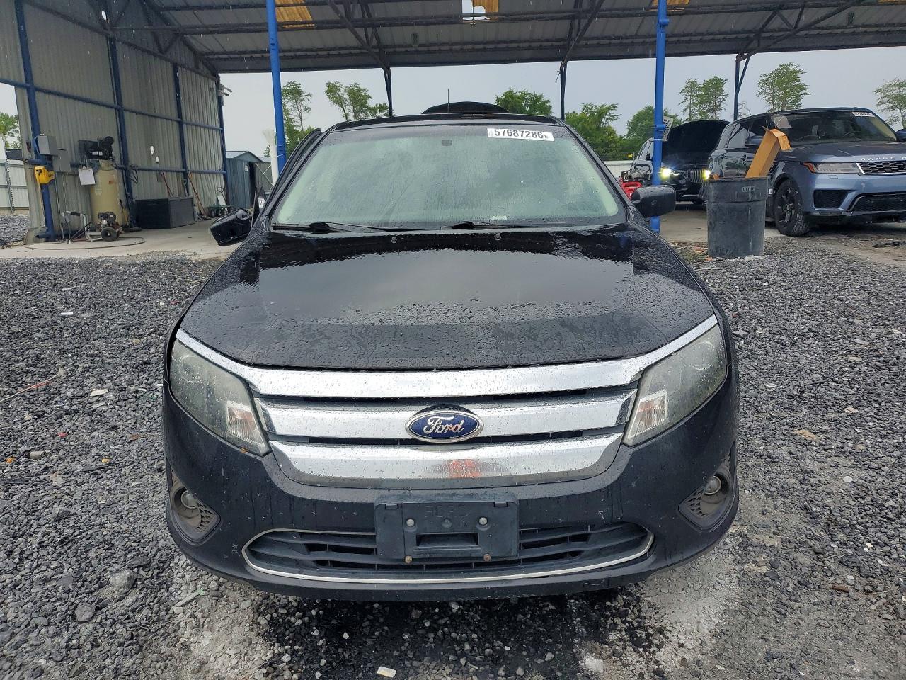 2012 Ford Fusion Se Black vin: 3FAHP0HAXCR312381