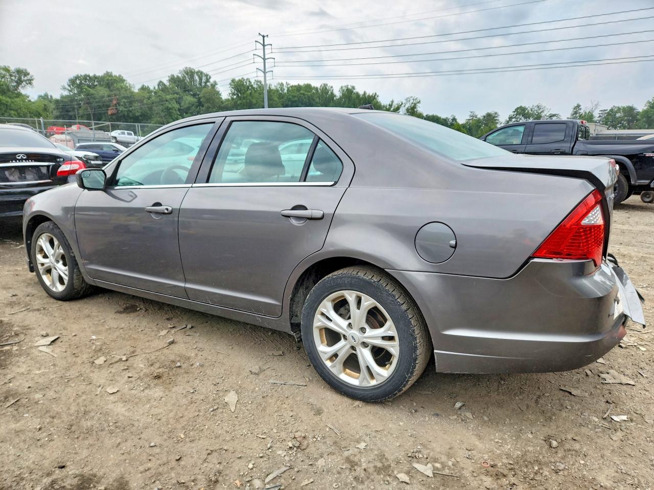 2012 Ford Fusion Se Серый vin: 3FAHP0HAXCR315068