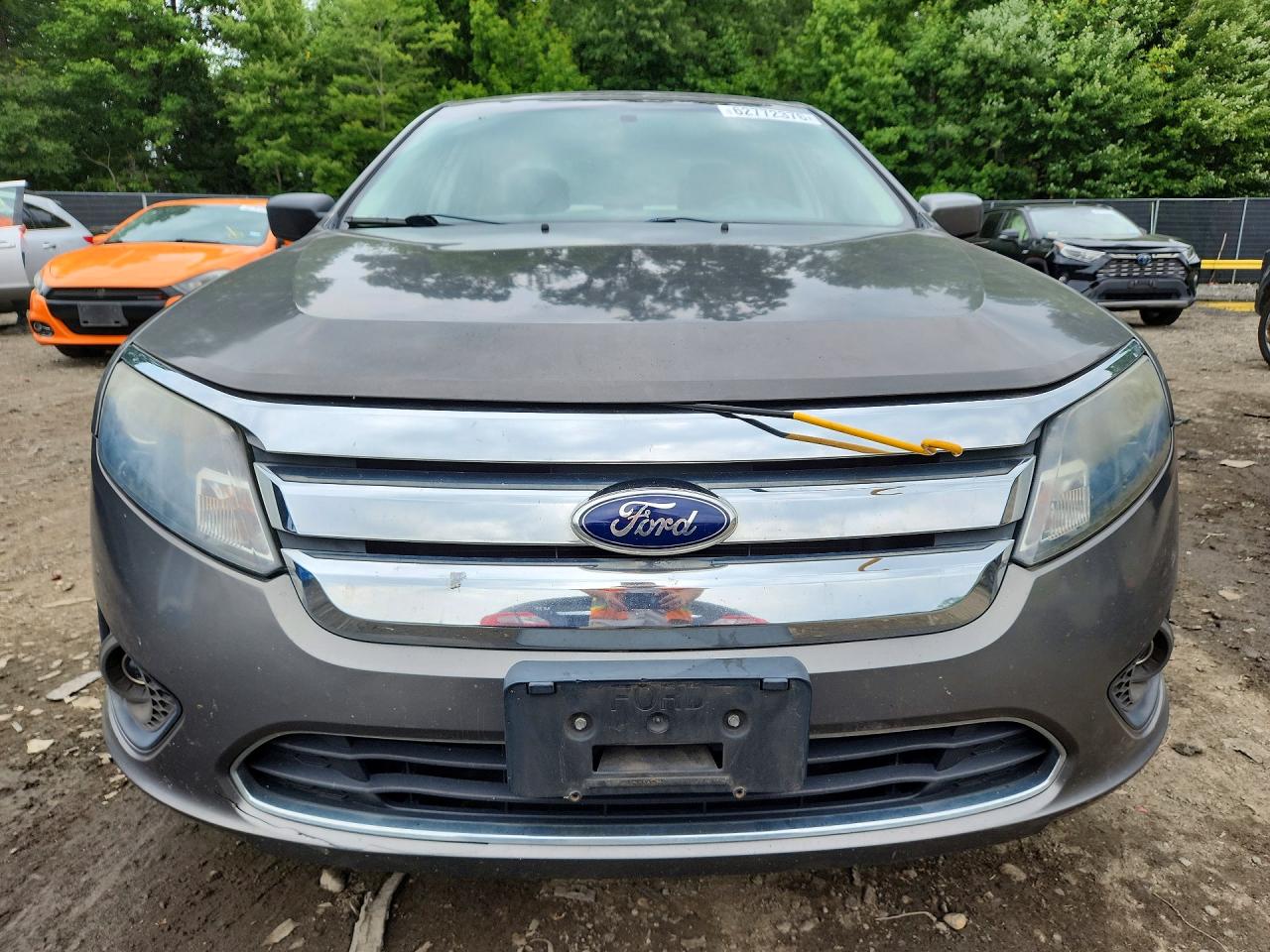 2012 Ford Fusion Se Серый vin: 3FAHP0HAXCR315068