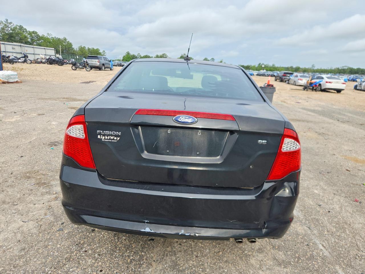 2012 Ford Fusion Se Black vin: 3FAHP0HAXCR367977