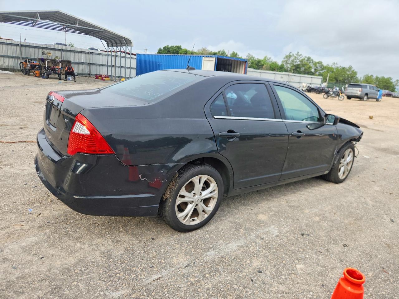 2012 Ford Fusion Se Black vin: 3FAHP0HAXCR367977