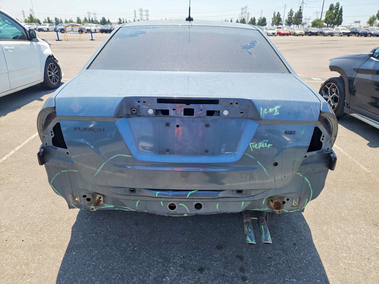 2012 Ford Fusion Se Blue vin: 3FAHP0HAXCR378235