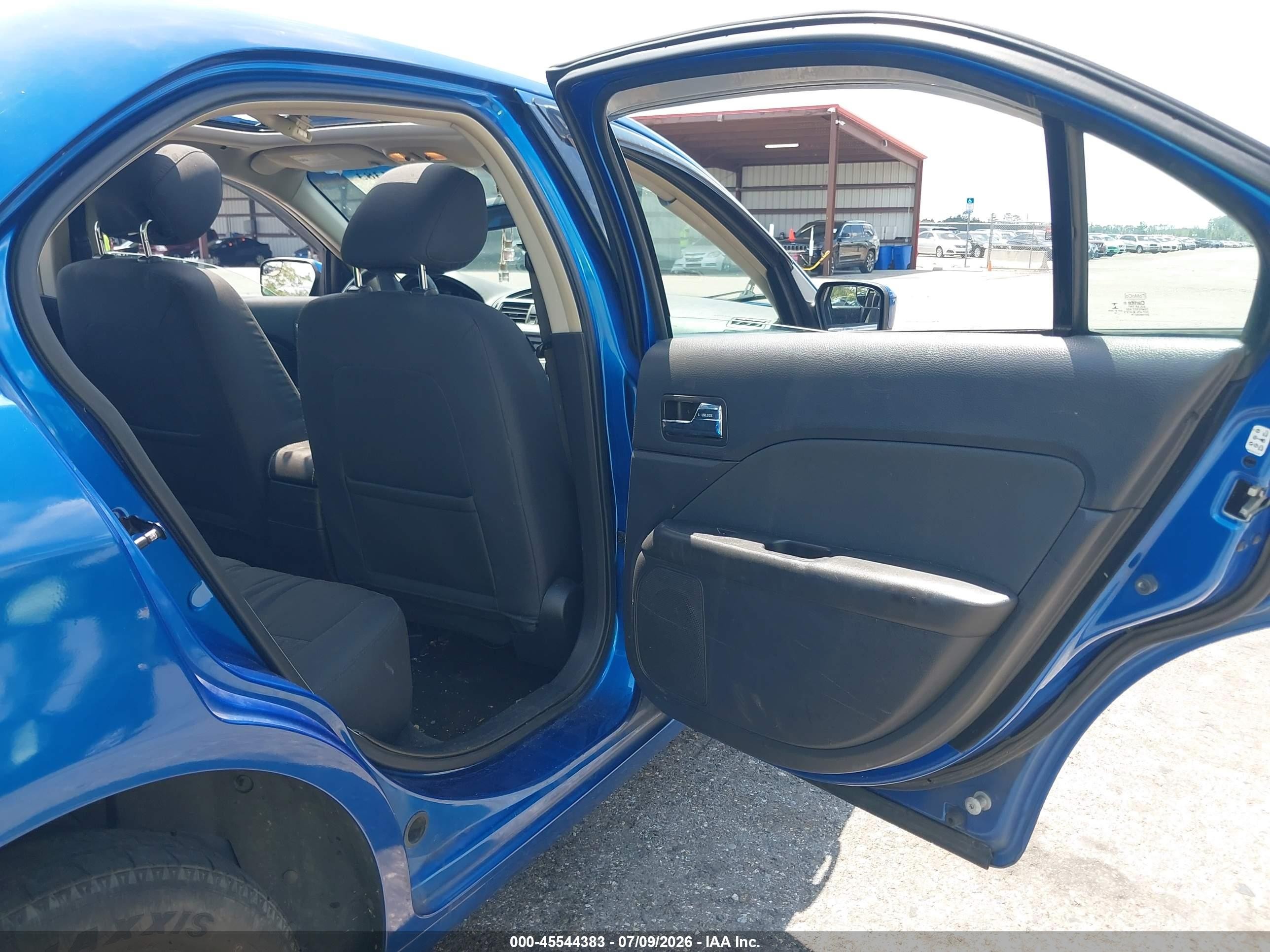 2012 Ford Fusion Se Blue vin: 3FAHP0HAXCR388733