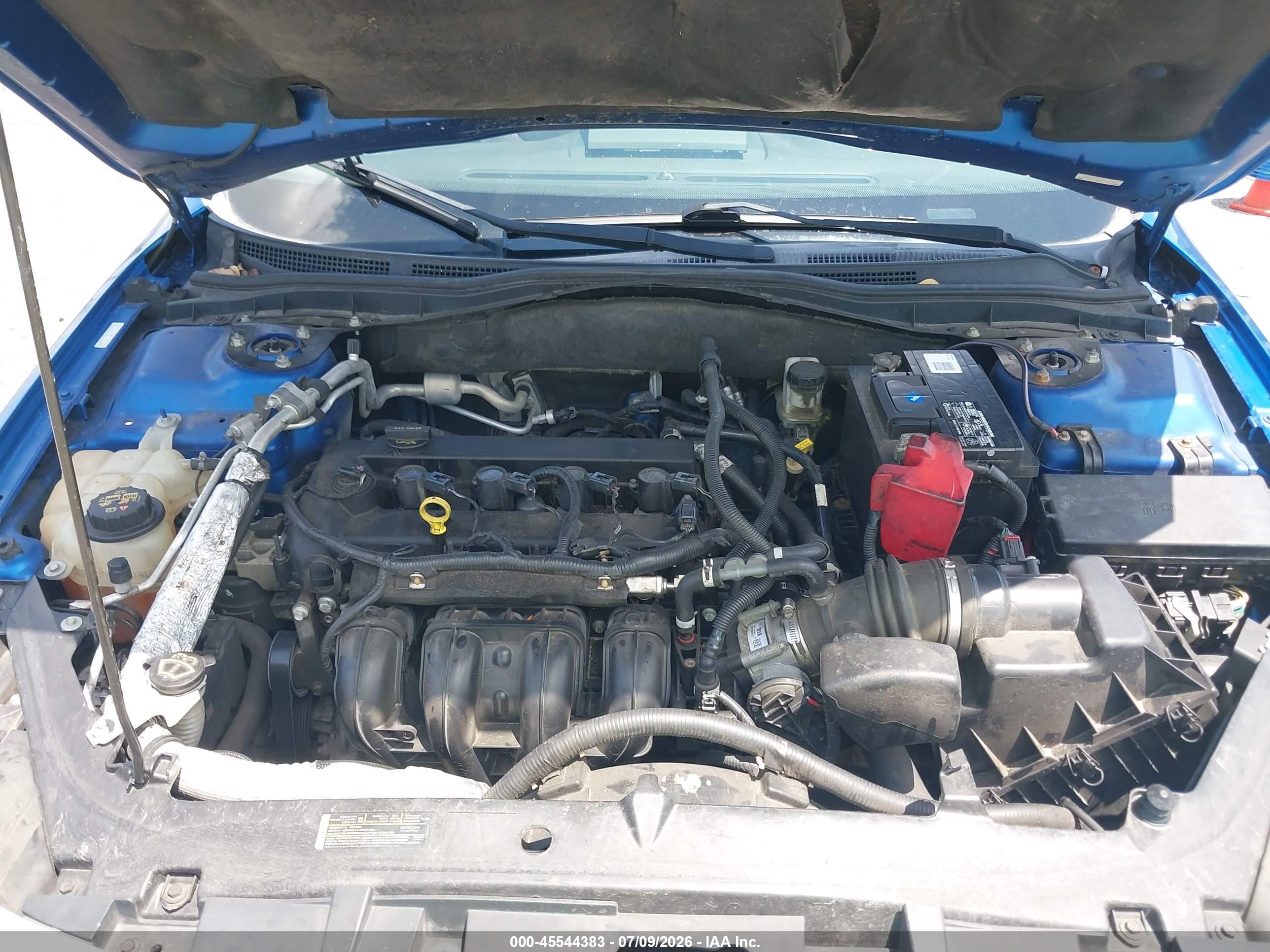 2012 Ford Fusion Se Blue vin: 3FAHP0HAXCR388733