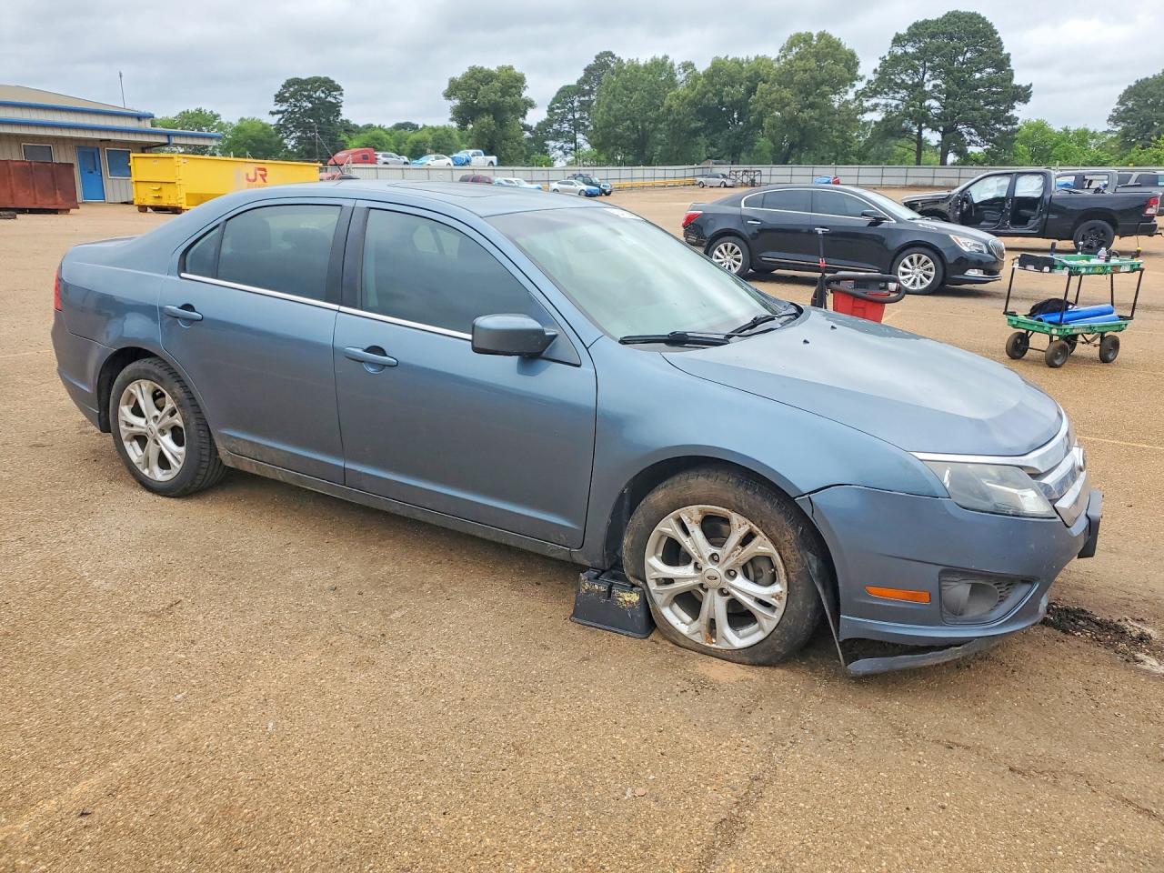 2012 Ford Fusion Se Синий vin: 3FAHP0HAXCR395083