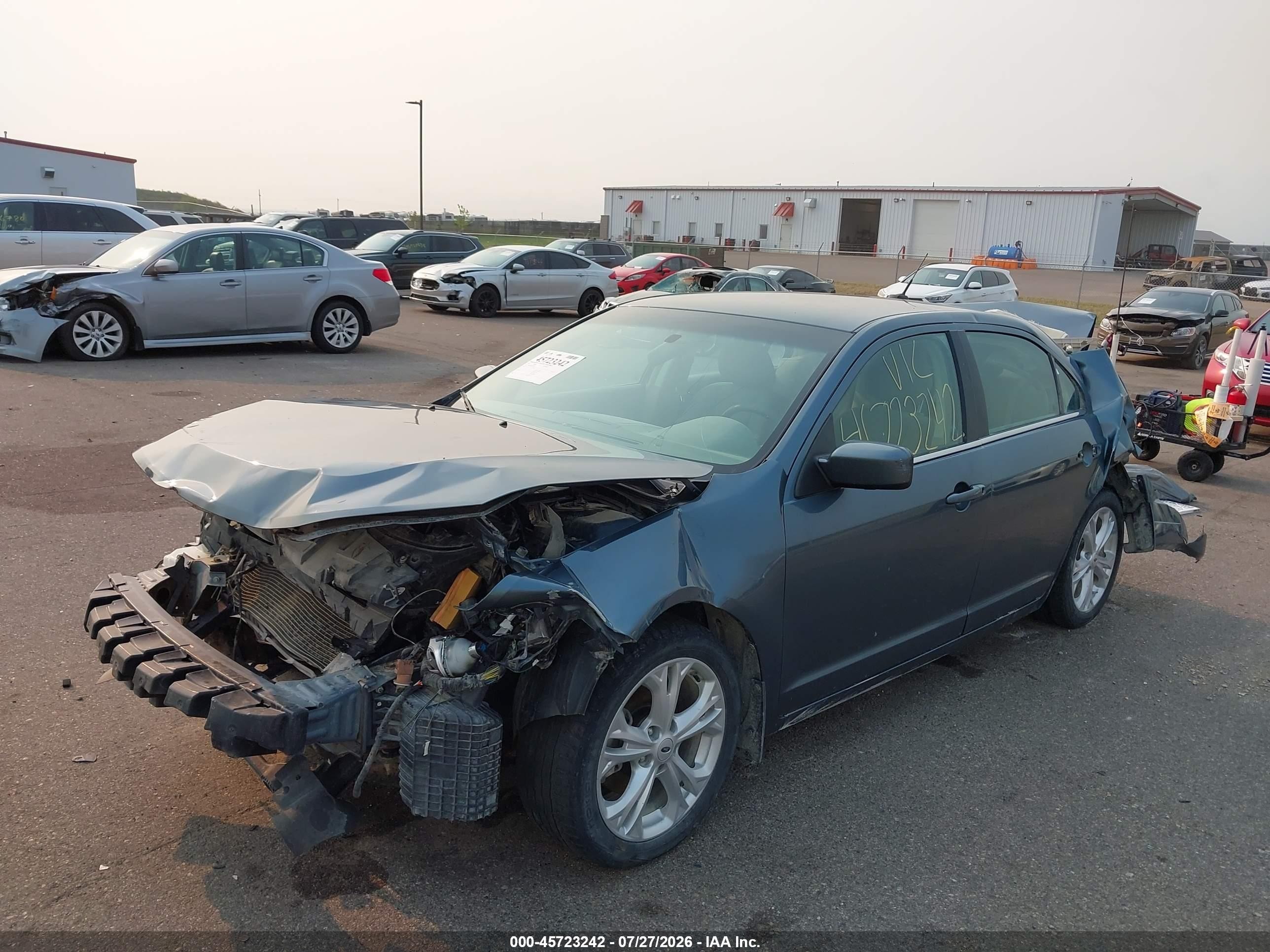 2012 Ford Fusion Se Серый vin: 3FAHP0HAXCR409533
