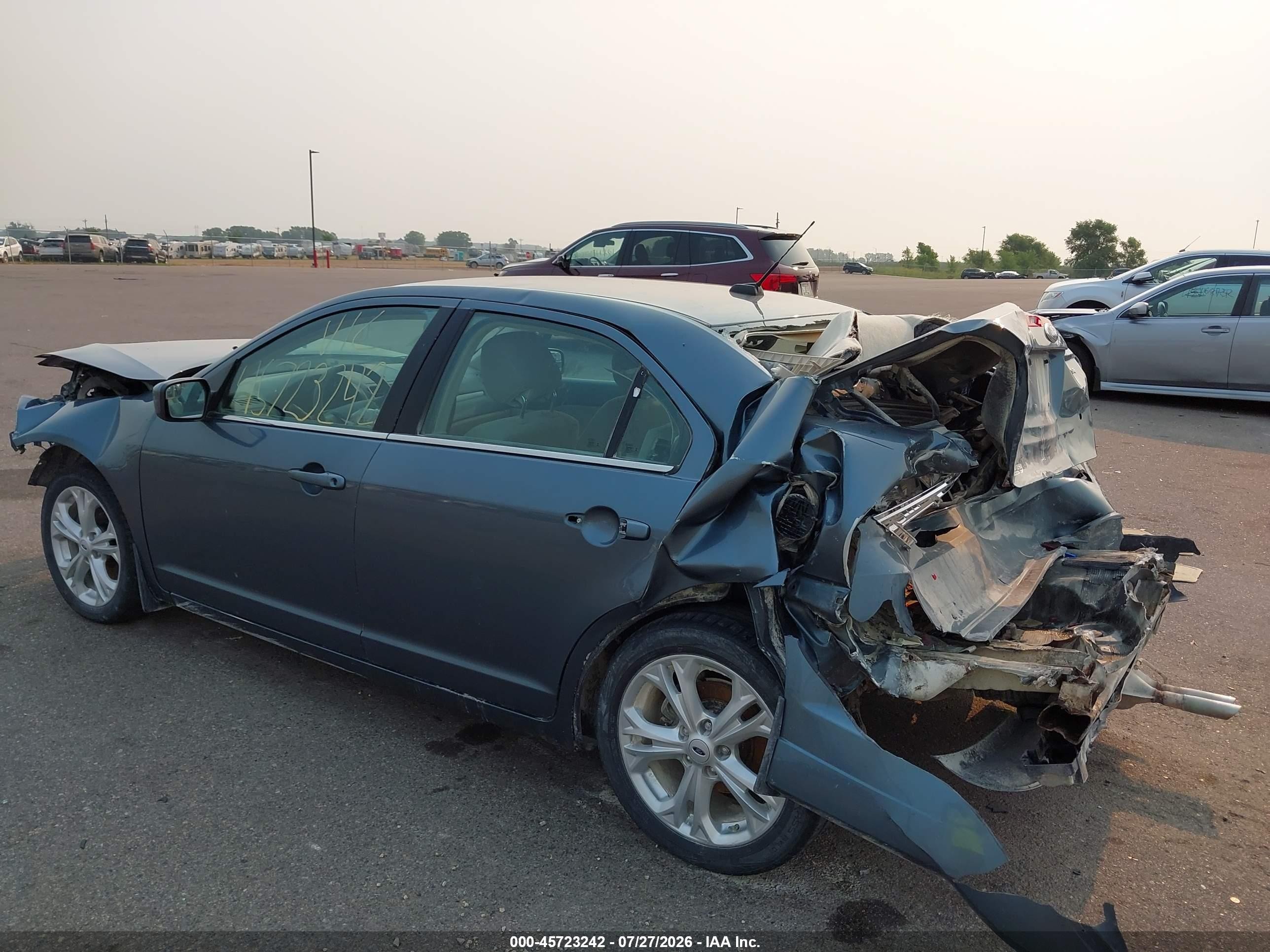 2012 Ford Fusion Se Серый vin: 3FAHP0HAXCR409533