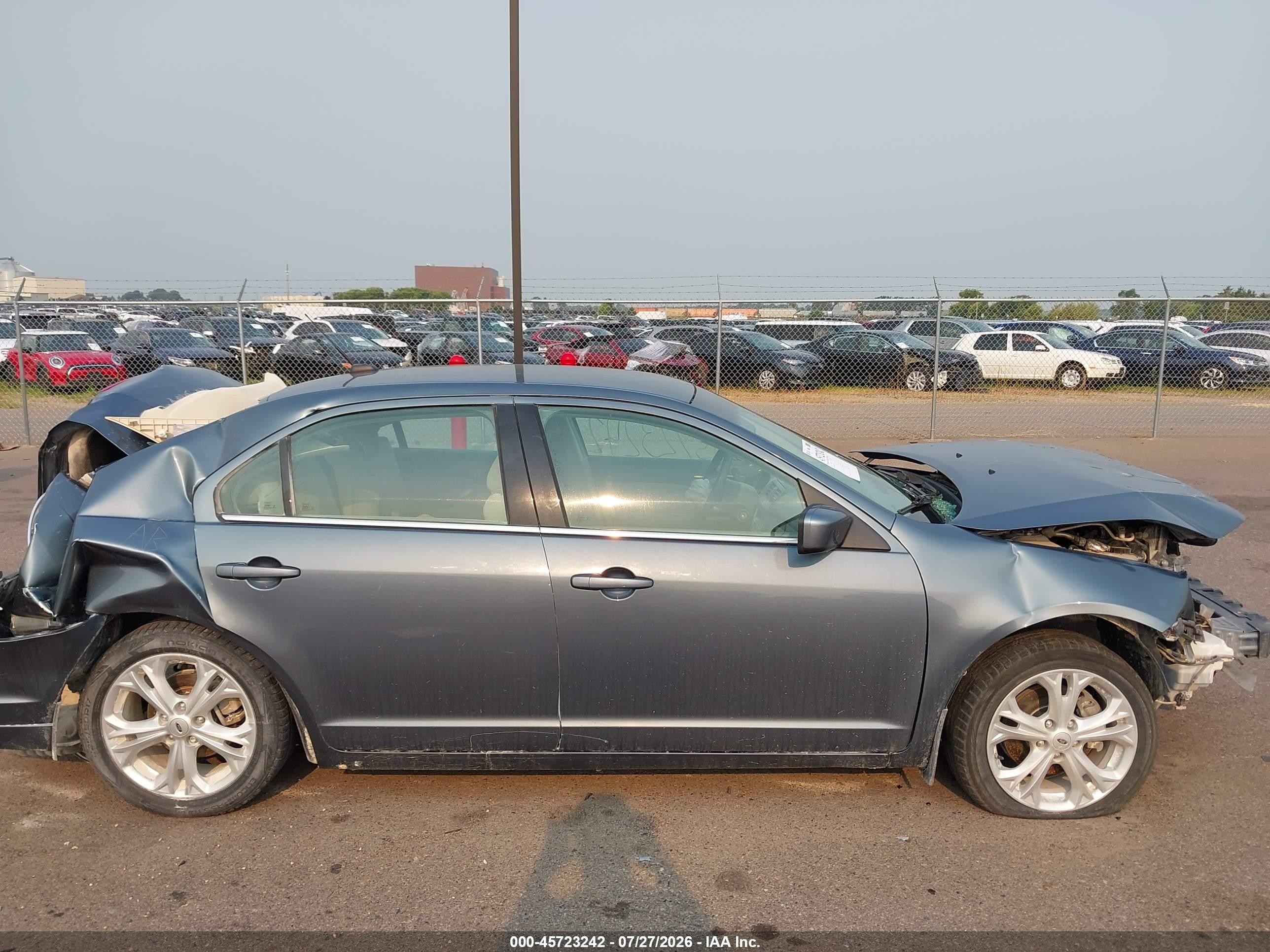 2012 Ford Fusion Se Серый vin: 3FAHP0HAXCR409533