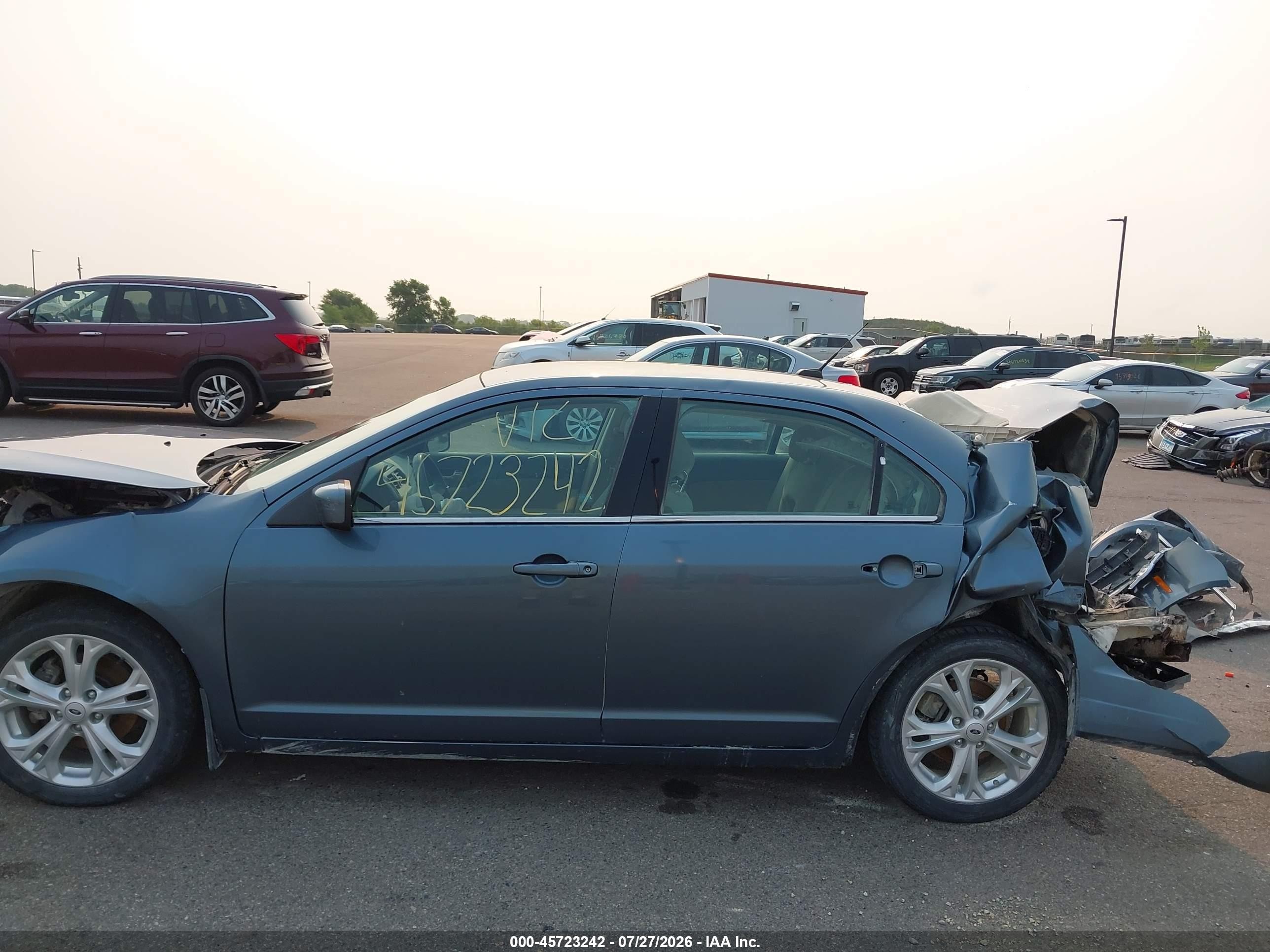 2012 Ford Fusion Se Серый vin: 3FAHP0HAXCR409533