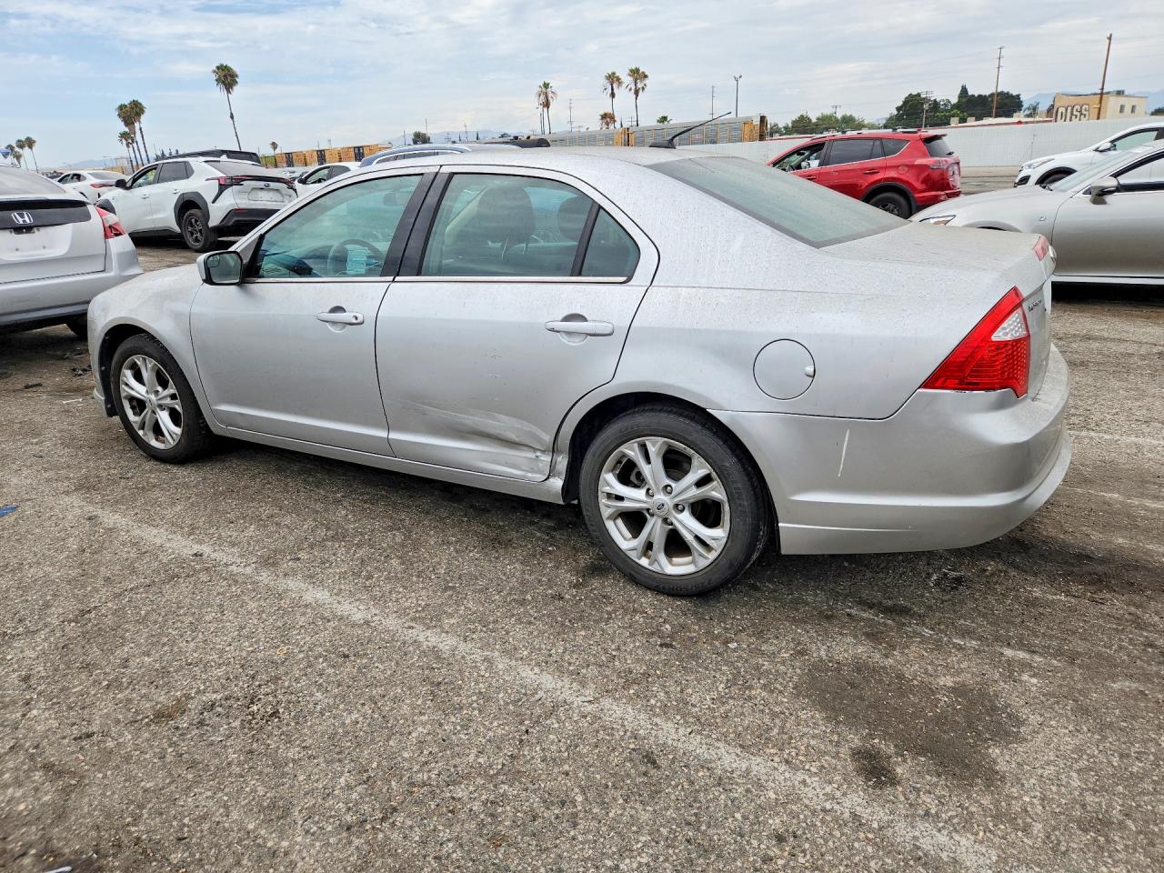 2012 Ford Fusion Se Silver vin: 3FAHP0HAXCR418457