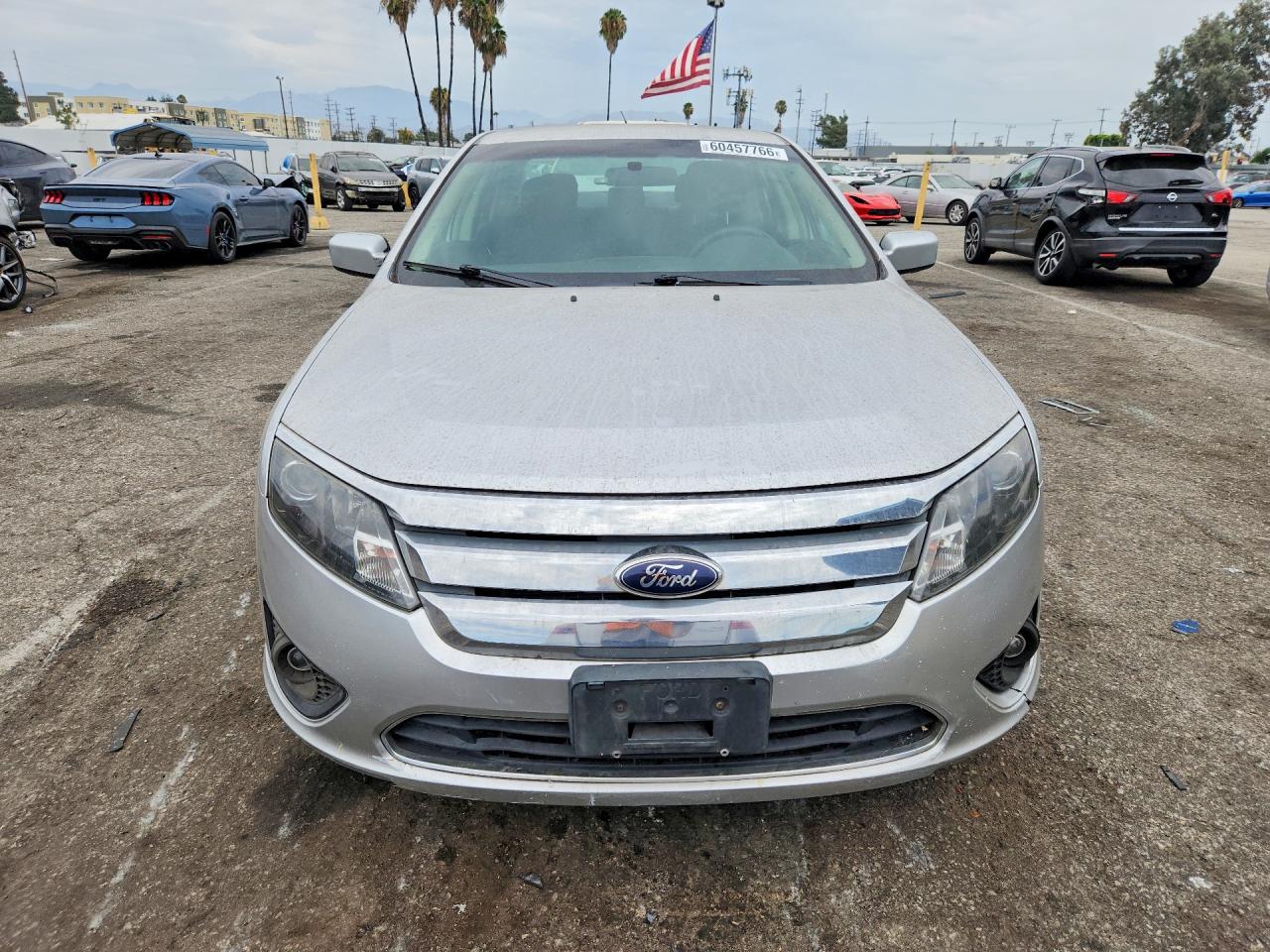 2012 Ford Fusion Se Silver vin: 3FAHP0HAXCR418457
