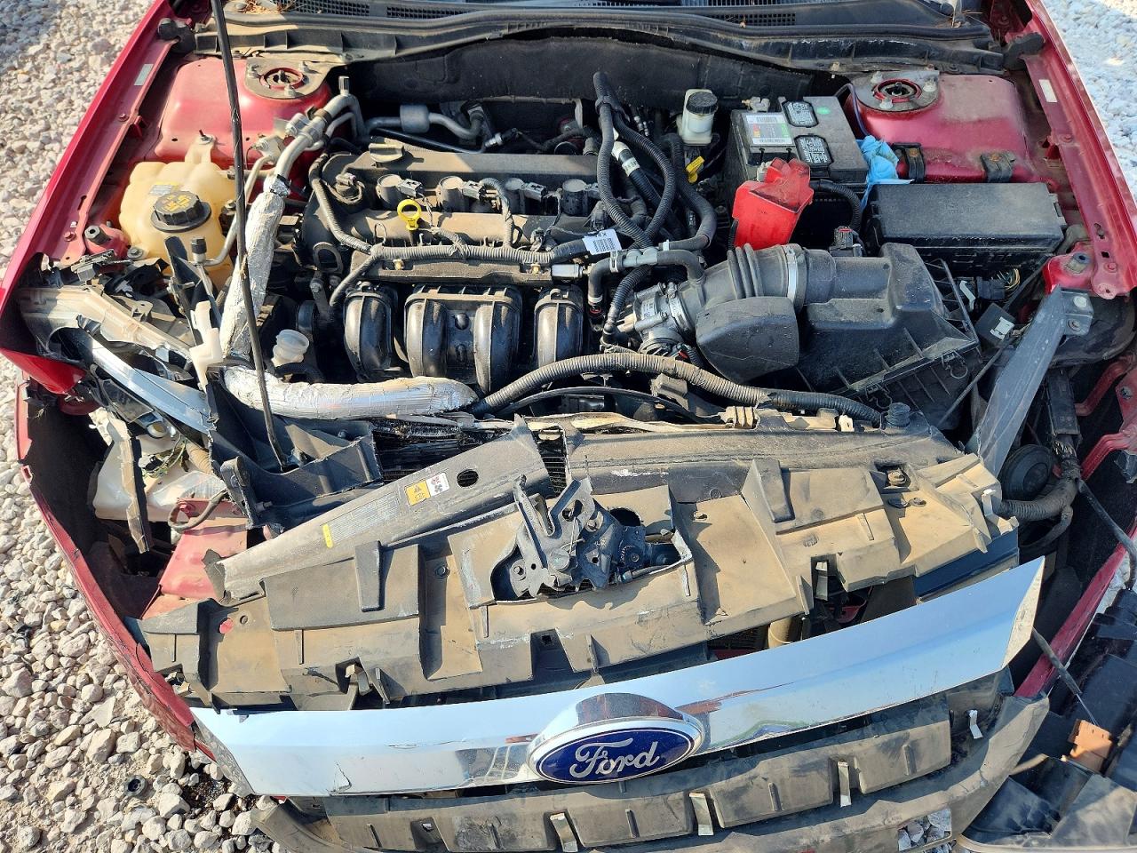 2012 Ford Fusion Se Красный vin: 3FAHP0HAXCR420158