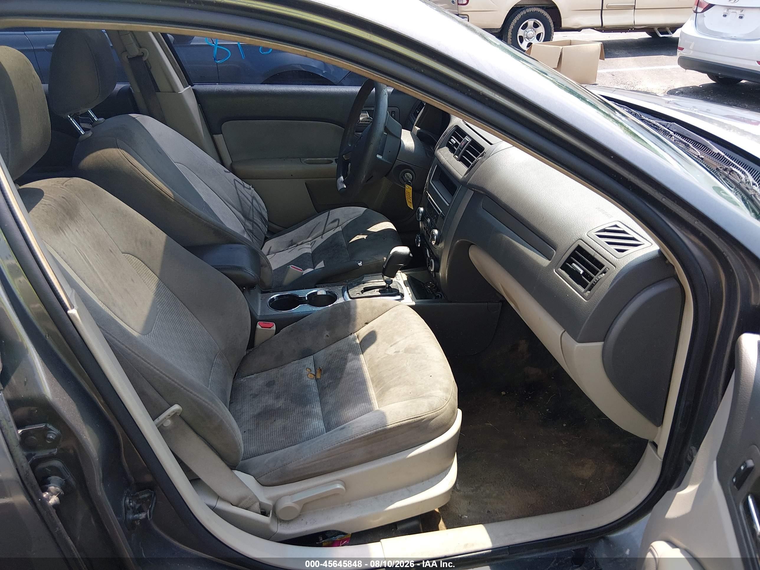2010 Ford Fusion Se Gray vin: 3FAHP0HG1AR129145