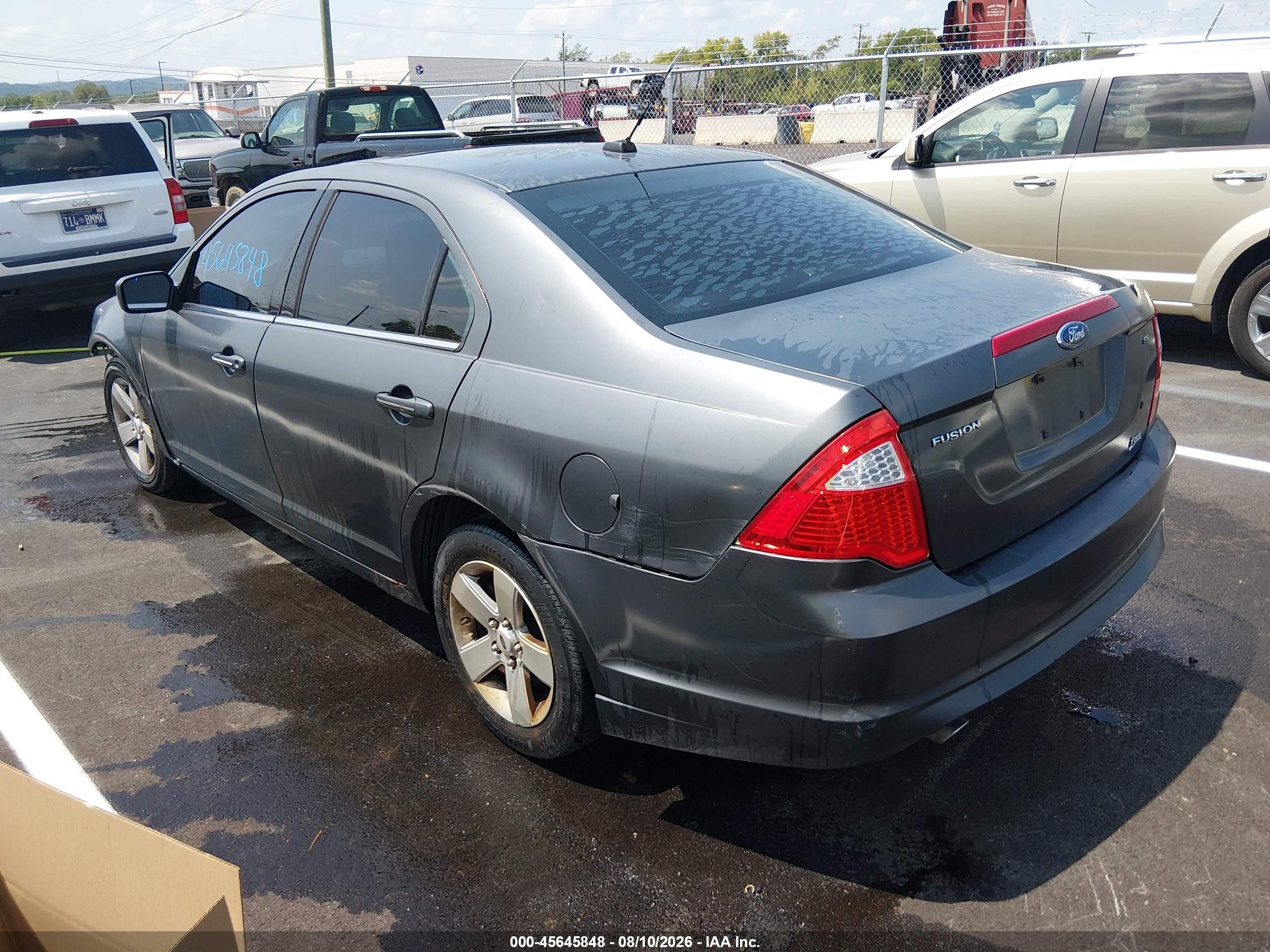 2010 Ford Fusion Se Gray vin: 3FAHP0HG1AR129145