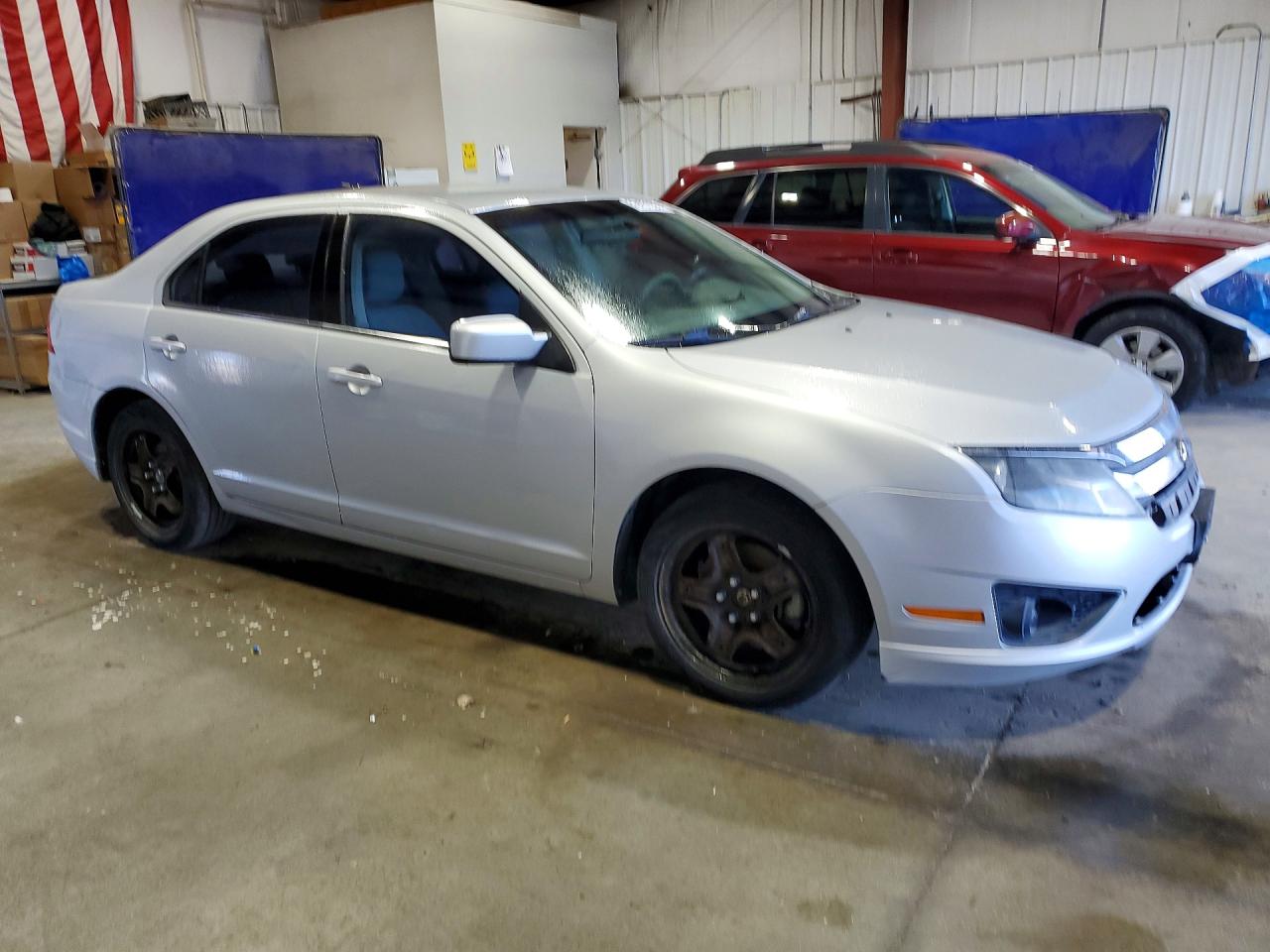 2010 Ford Fusion Se Silver vin: 3FAHP0HG1AR161142