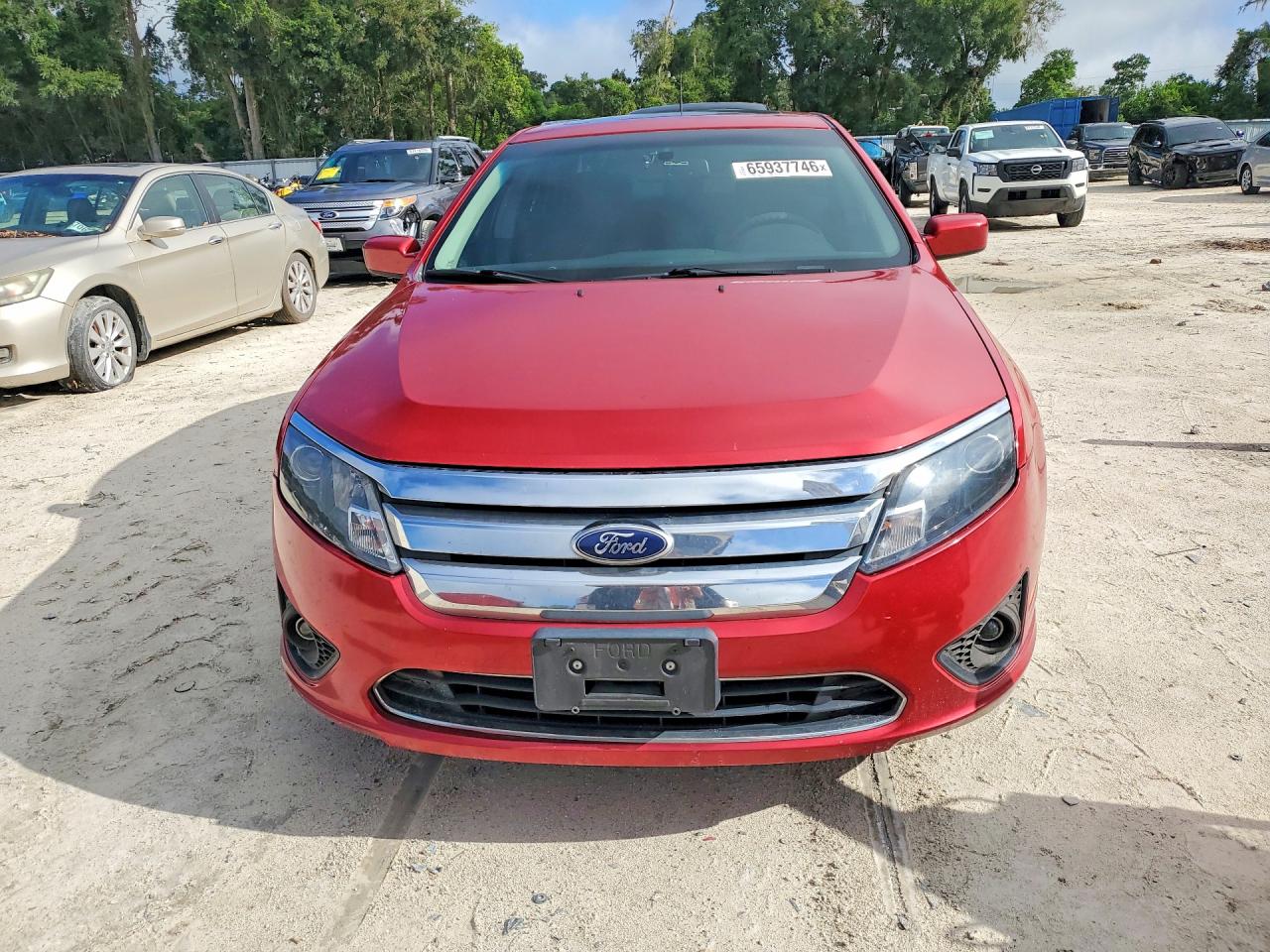 2010 Ford Fusion Se Red vin: 3FAHP0HG1AR349952